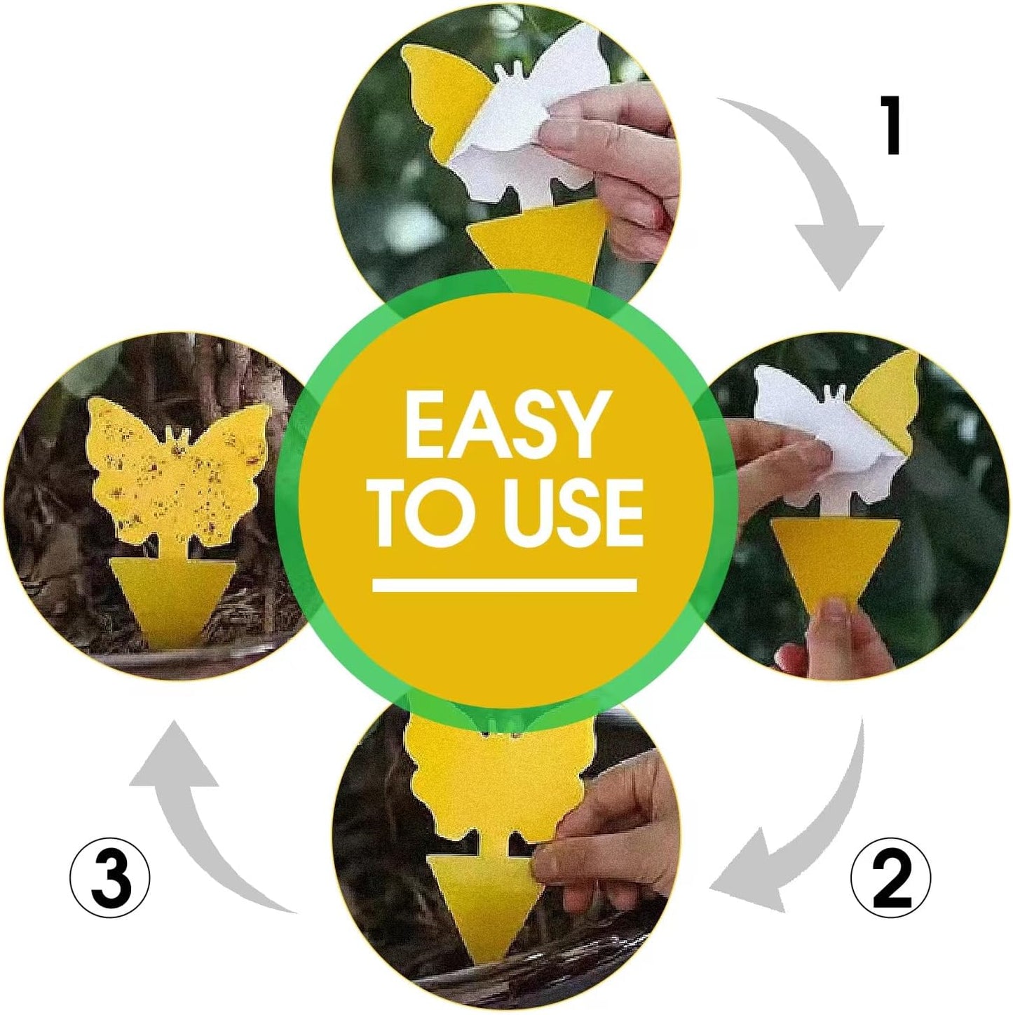 Butterfly Bug Traps – 20 Pack