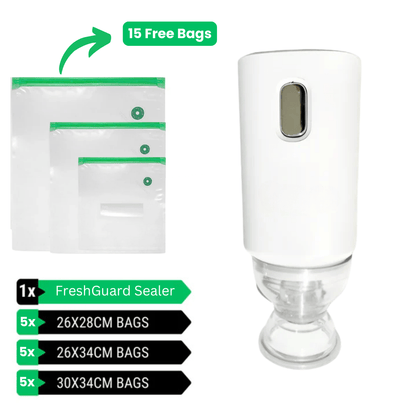 Fresh Guard Handheld Vacuum + Bags